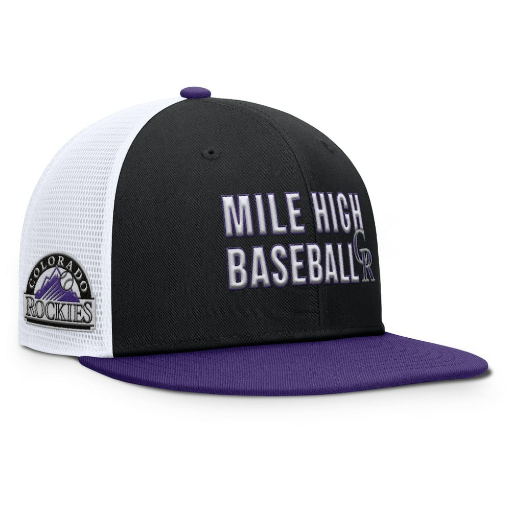 MLB Colorado Rockies Nike Pro Trucker Snapback Hat