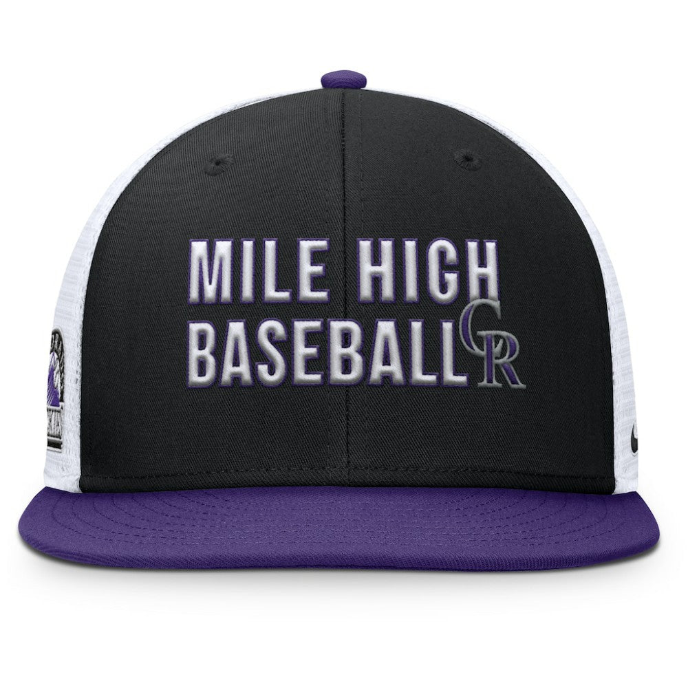 MLB Colorado Rockies Nike Pro Trucker Snapback Hat