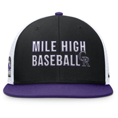 MLB Colorado Rockies Nike Pro Trucker Snapback Hat
