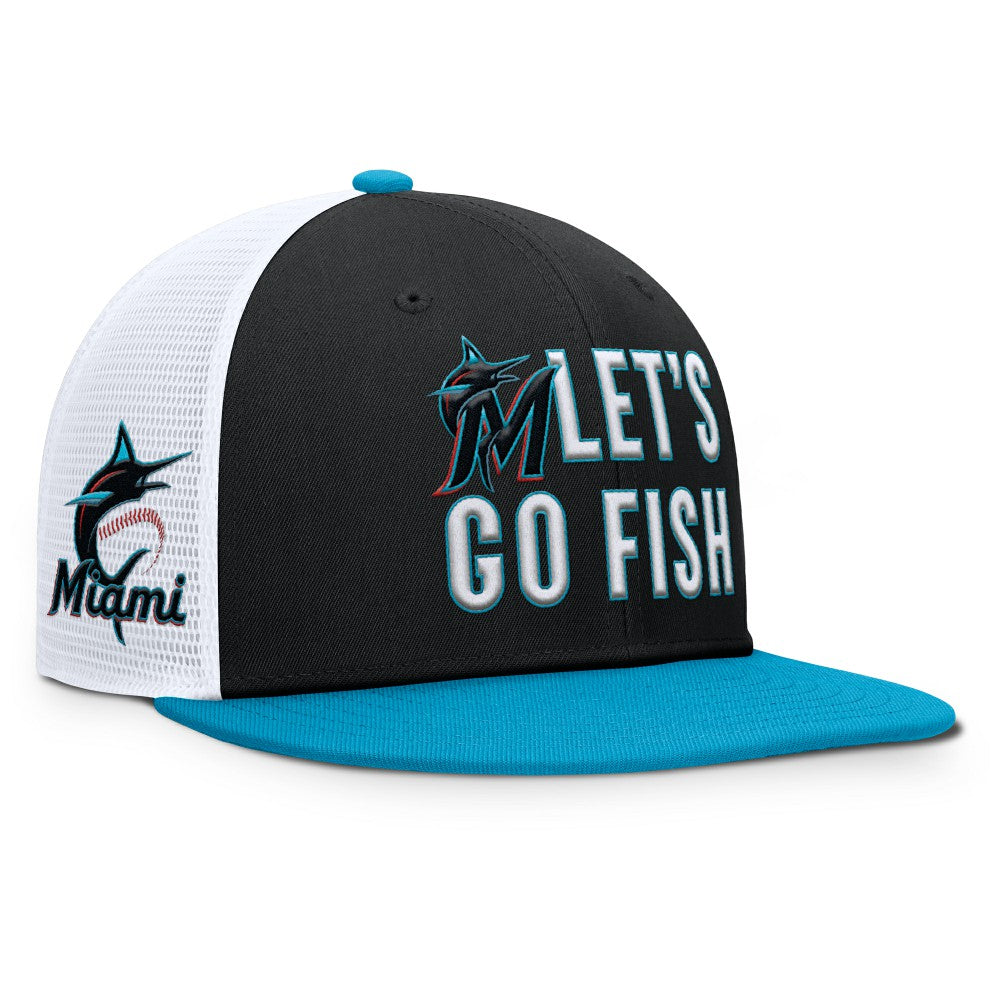 MLB Miami Marlins Nike Pro Performance Trucker Snapback Hat