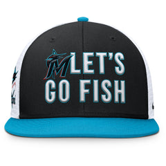 MLB Miami Marlins Nike Pro Performance Trucker Snapback Hat