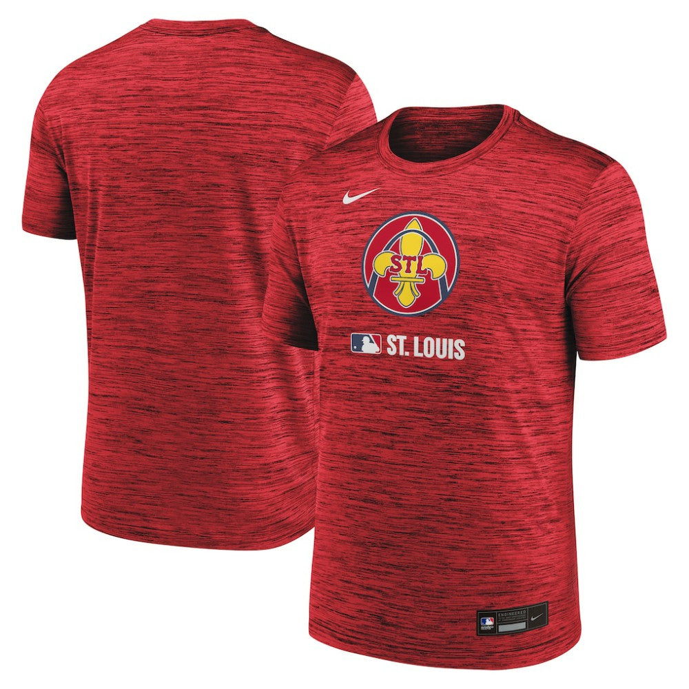 MLB St. Louis Cardinals Nike Authentic Collection City Connect Velocity Dri-FIT T-Shirt