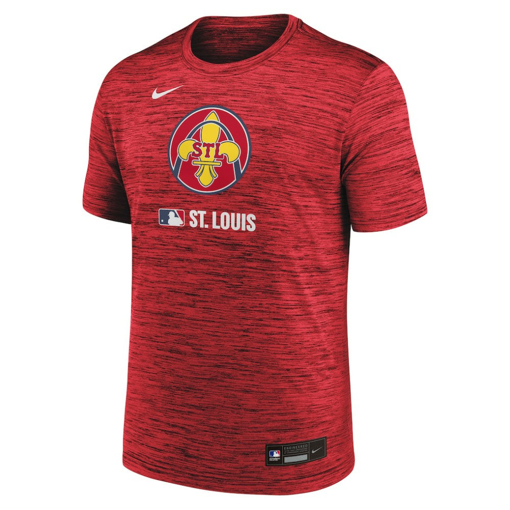 MLB St. Louis Cardinals Nike Authentic Collection City Connect Velocity Dri-FIT T-Shirt