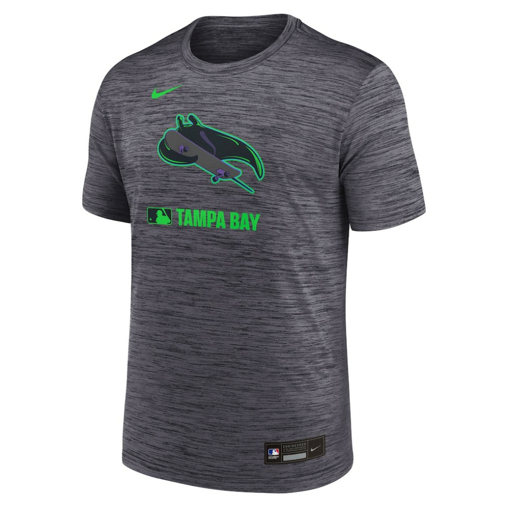 MLB Tampa Bay Rays Nike Authentic Collection City Connect Velocity Dri-FIT T-Shirt