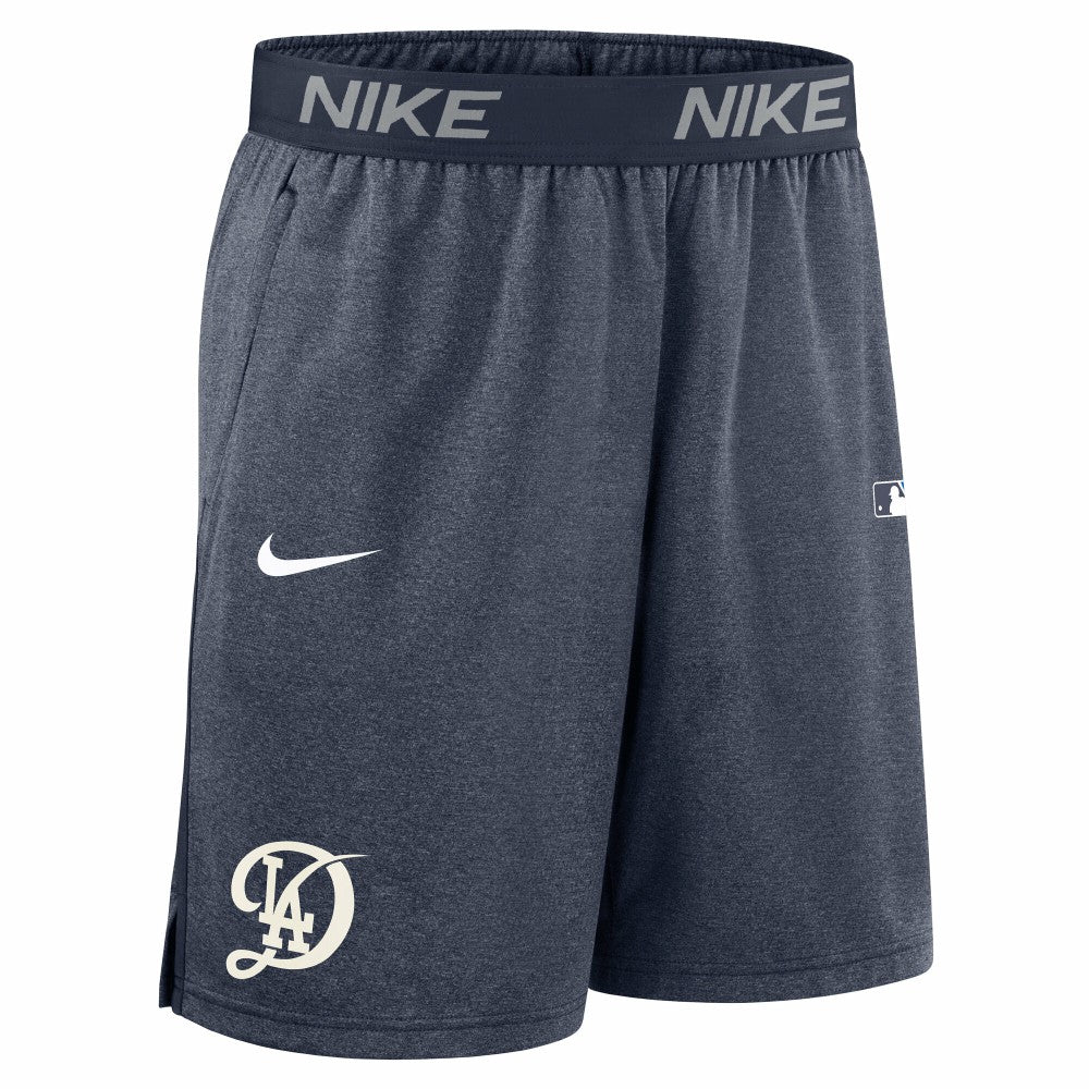 MLB Los Angeles Dodgers Nike Authentic Collection City Connect Performance Knit Shorts