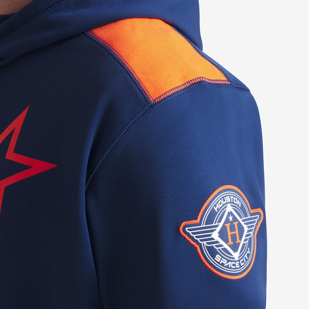 MLB Houston Astros Nike 2025 City Connect Authentic Collection Performance Pullover Hoodie