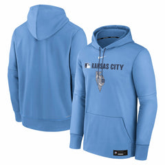 MLB Kansas City Royals Nike Authentic Collection City Connect Therma Pullover Hoodie