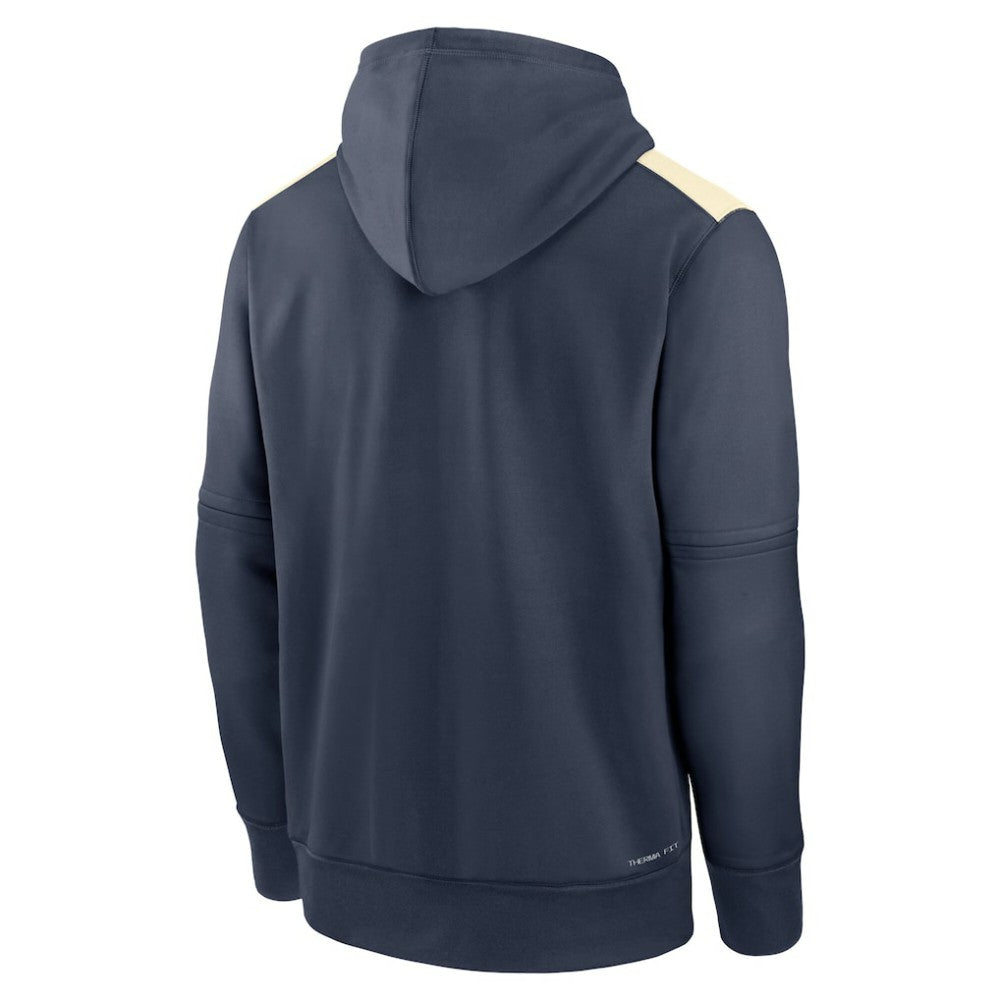 MLB Los Angeles Dodgers Nike Authentic Collection City Connect Therma Pullover Hoodie