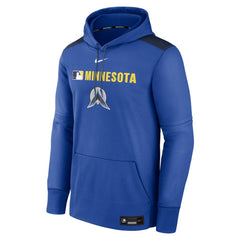 MLB Minnesota Twins Nike Authentic Collection City Connect Therma Pullover Hoodie