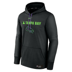 MLB Tampa Bay Rays Nike Authentic Collection City Connect Therma Pullover Hoodie