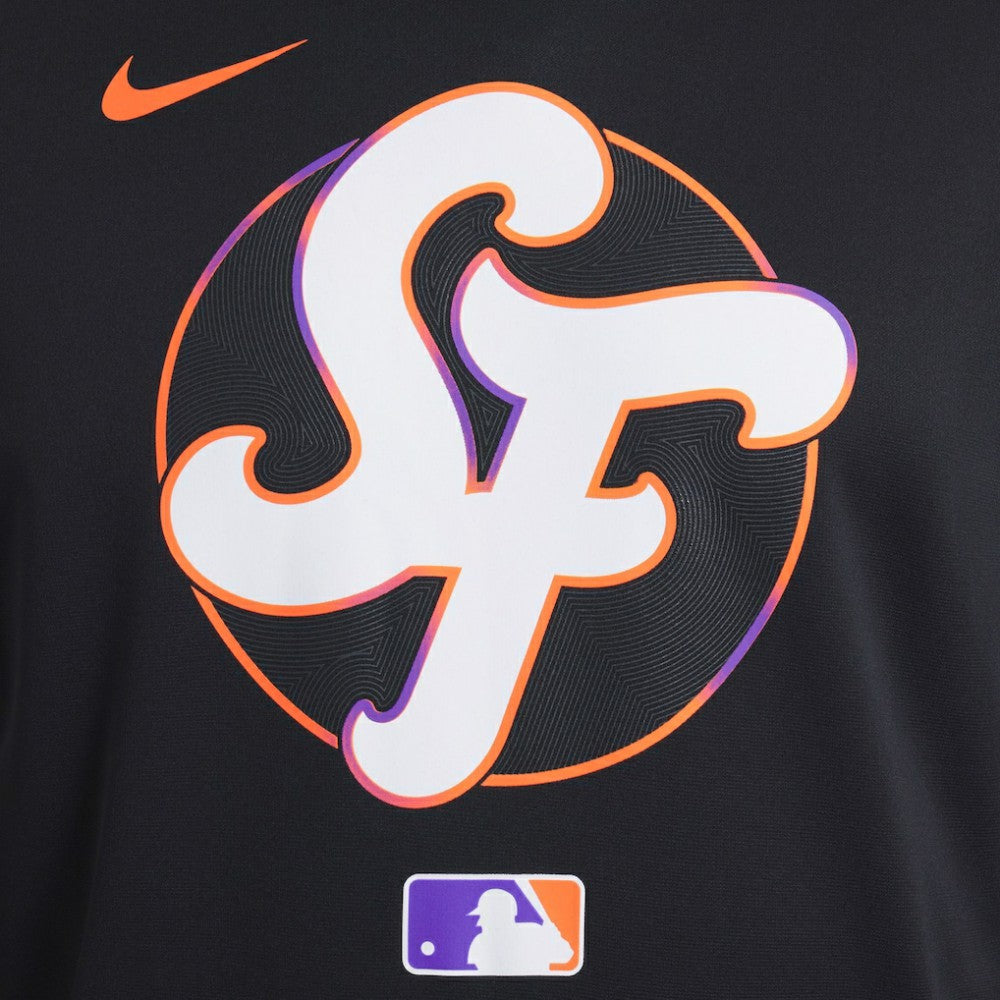 MLB San Francisco Giants Nike 2025 City Connect Authentic Collection Performance Pullover Hoodie