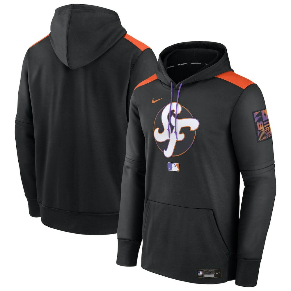 MLB San Francisco Giants Nike 2025 City Connect Authentic Collection Performance Pullover Hoodie