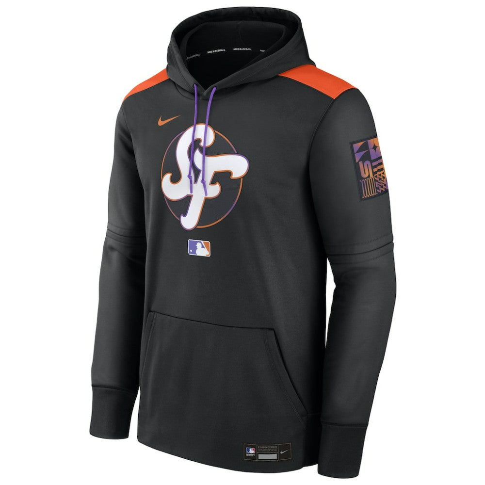 MLB San Francisco Giants Nike 2025 City Connect Authentic Collection Performance Pullover Hoodie