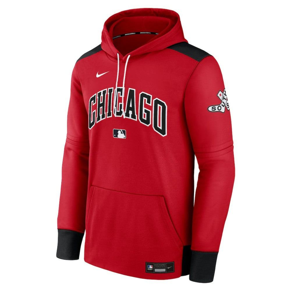 MLB Chicago White Sox Nike 2025 City Connect Authentic Collection Performance Pullover Hoodie