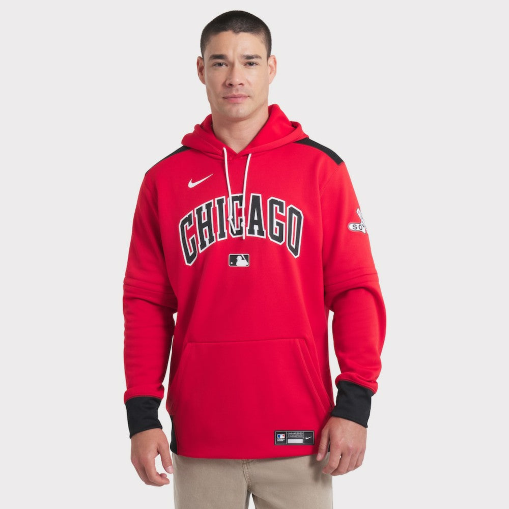 MLB Chicago White Sox Nike 2025 City Connect Authentic Collection Performance Pullover Hoodie
