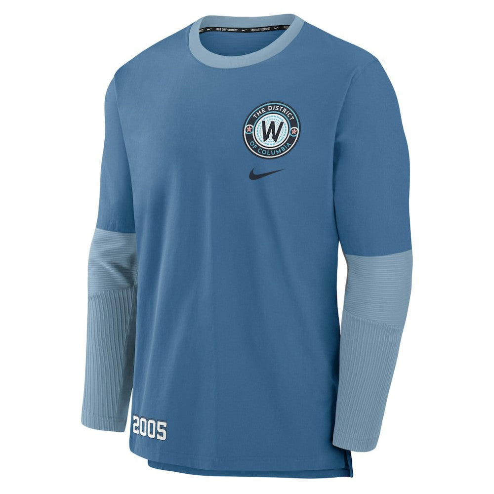 MLB Washington Nationals Nike 2025 City Connect Authentic Collection Player Dri-FIT Lightweight Pullover
