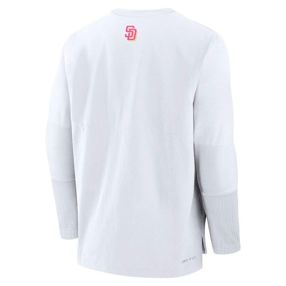 MLB San Diego Padres Nike 2025 City Connect Authentic Collection Player Dri-FIT Lightweight Pullover