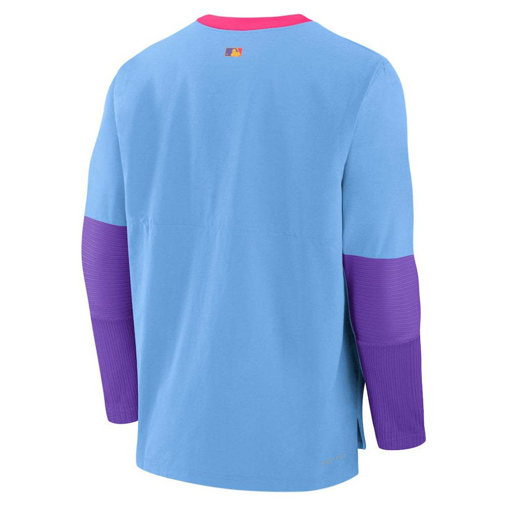 MLB Colorado Rockies Nike 2025 City Connect Authentic Collection Player Dri-FIT Lightweight Pullover