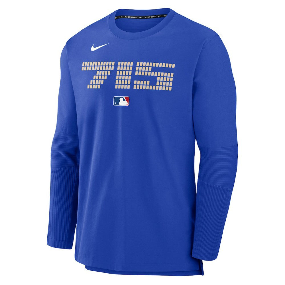 MLB Atlanta Braves Nike 2025 City Connect Authentic Collection Player Dri-FIT Lightweight Pullover