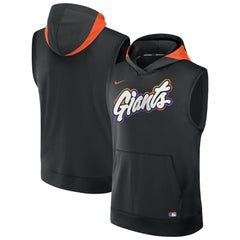 MLB San Francisco Giants Nike 2025 City Connect Authentic Collection Dri-FIT Sleeveless Hoodie