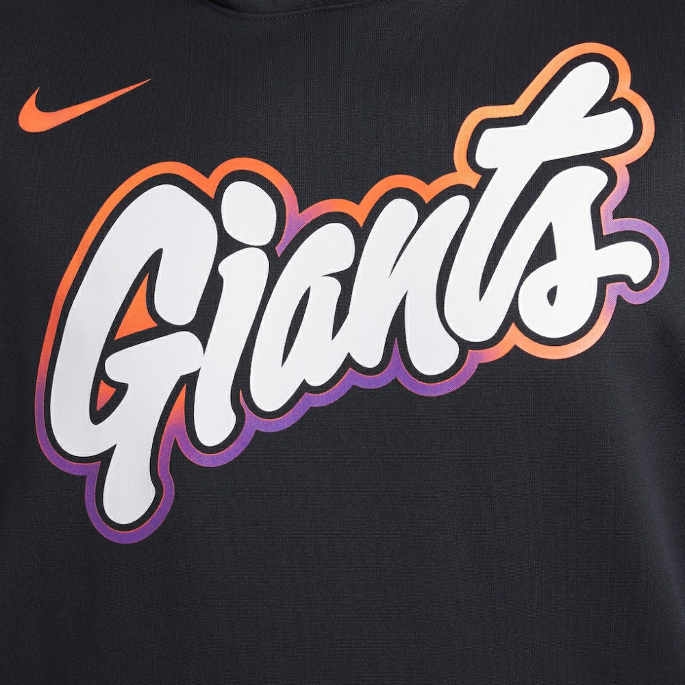 MLB San Francisco Giants Nike 2025 City Connect Authentic Collection Dri-FIT Sleeveless Hoodie