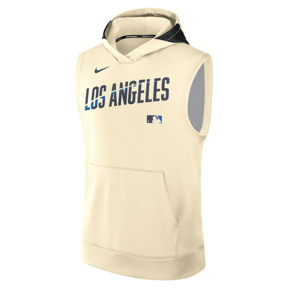 MLB Los Angeles Dodgers Nike 2025 City Connect Authentic Collection Dri-FIT Sleeveless Hoodie