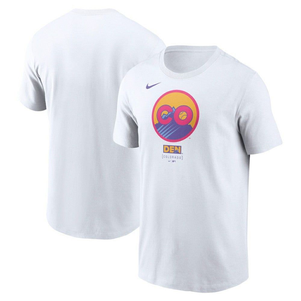 MLB Colorado Rockies Nike 2025 City Connect Logo T-Shirt