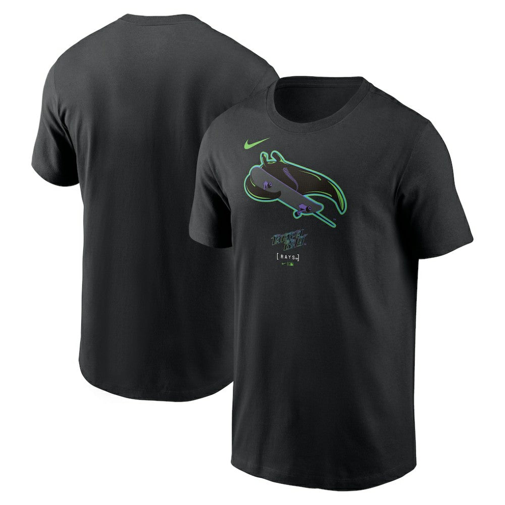 MLB Tampa Bay Rays Nike City Connect Large Logo T-Shirt