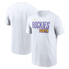 MLB Colorado Rockies Nike City Connect Wordmark T-Shirt