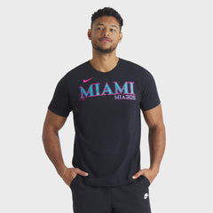MLB Miami Marlins Nike City Connect Wordmark T-Shirt