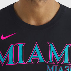 MLB Miami Marlins Nike City Connect Wordmark T-Shirt