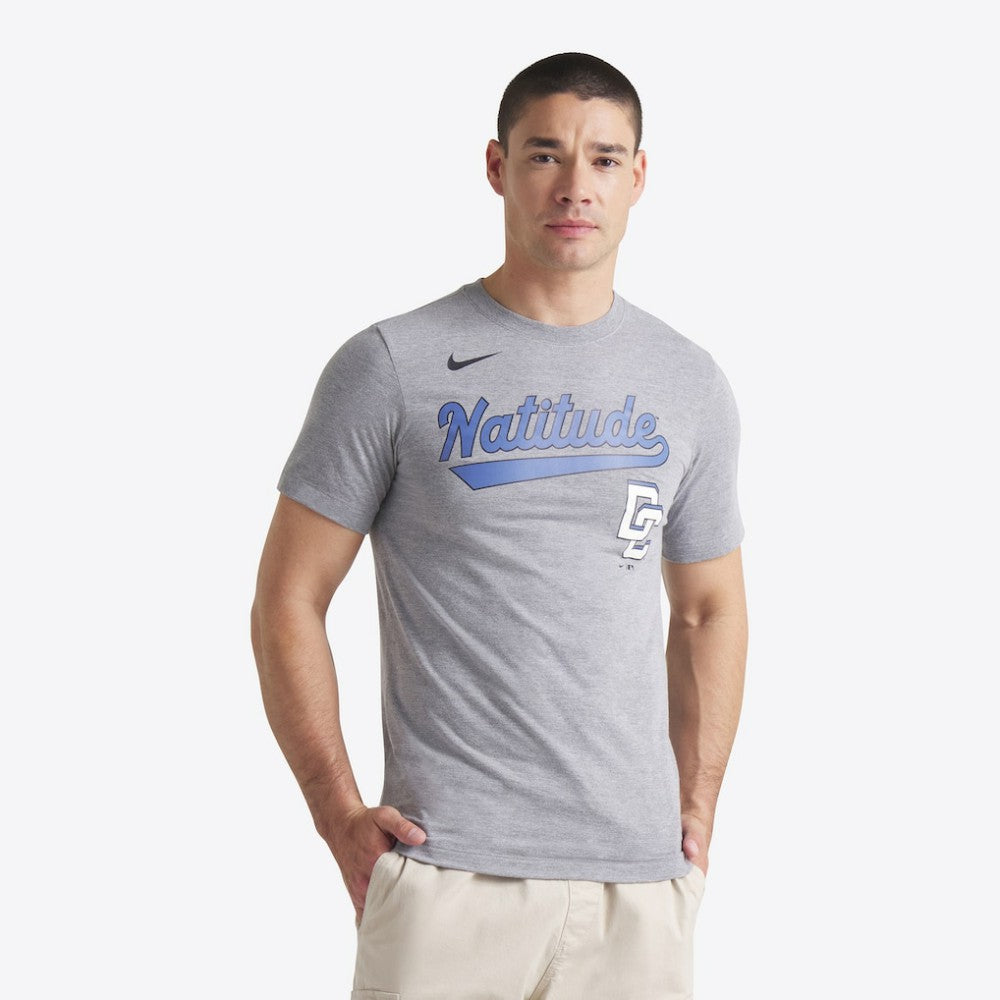 MLB Washington Nationals Nike City Connect Script Tri-Blend T-Shirt