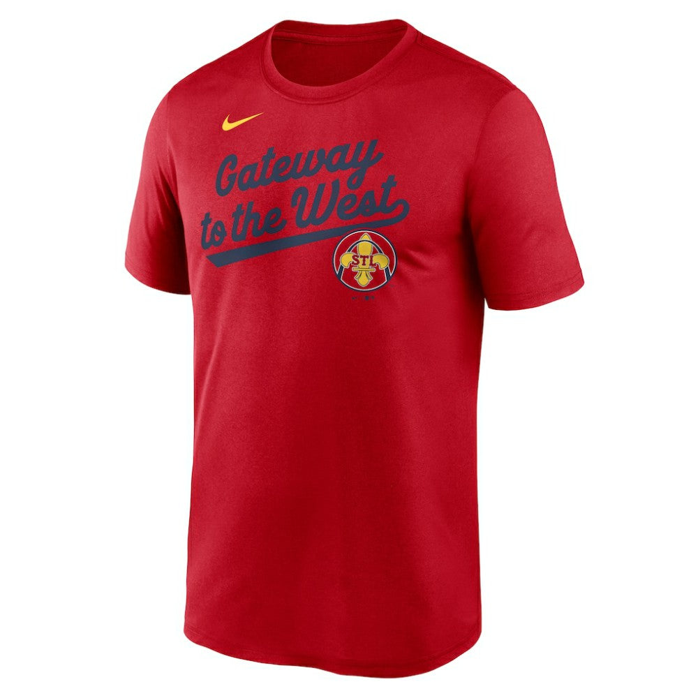MLB St. Louis Cardinals Nike City Connect Team Phrase Script Legend Performance T-Shirt