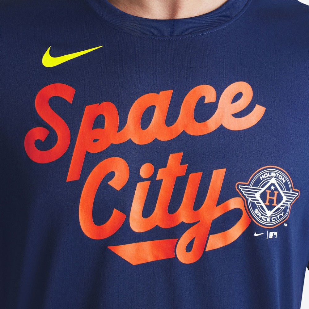 MLB Houston Astros Nike 2025 City Connect Team Phrase Legend Performance T-Shirt