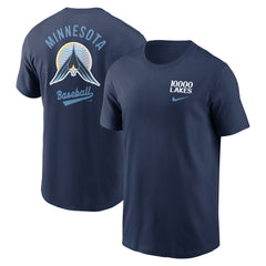 MLB Minnesota Twins Nike 2025 City Connect 2-Hit T-Shirt