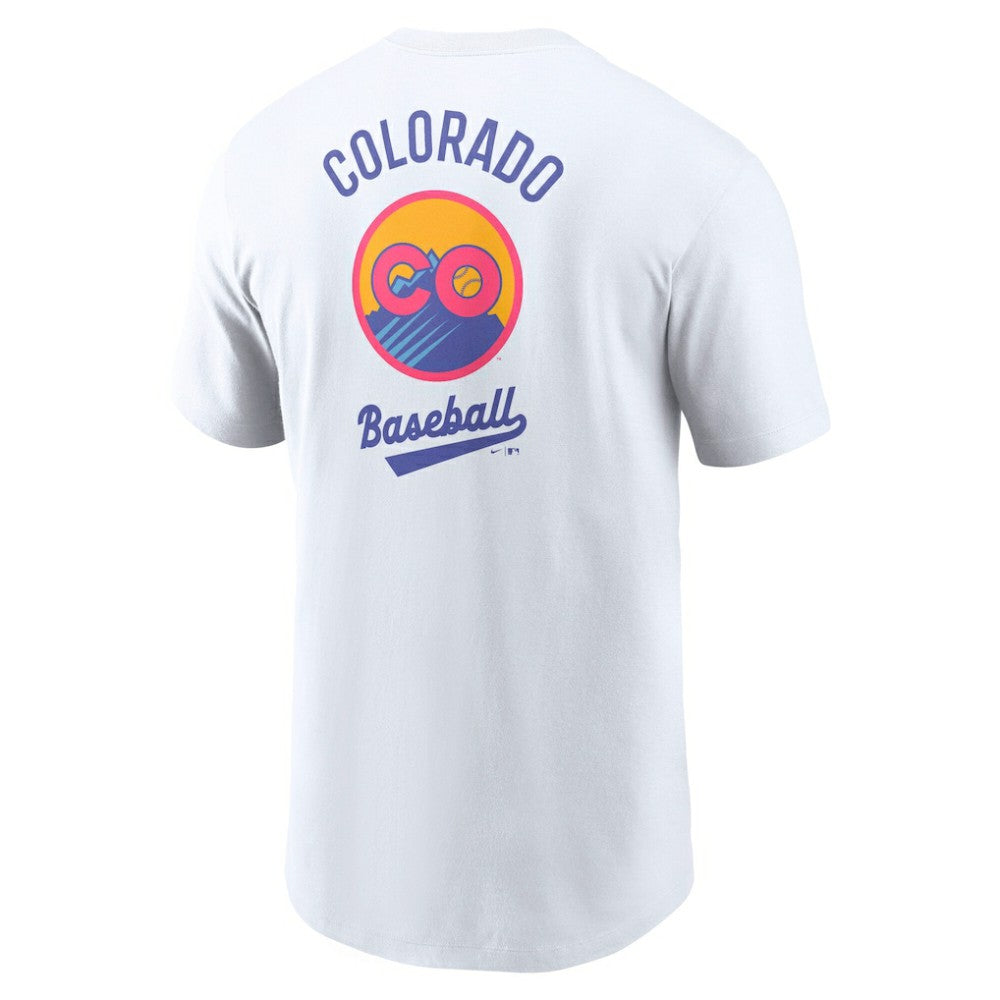 MLB Colorado Rockies Nike 2025 City Connect 2-Hit T-Shirt