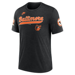MLB Baltimore Orioles Nike Cooperstown Collection Eras Tri-Blend T-Shirt