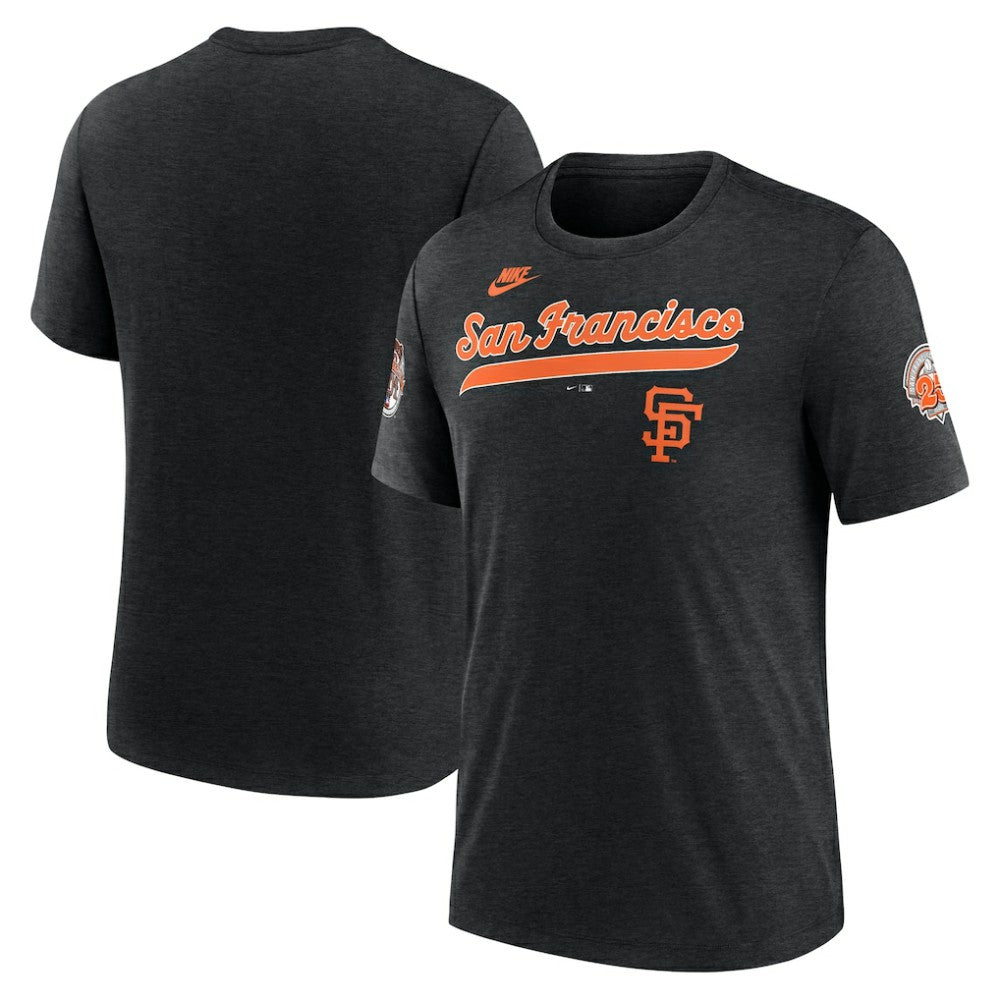MLB San Francisco Giants Nike Cooperstown Collection Eras Tri-Blend T-Shirt