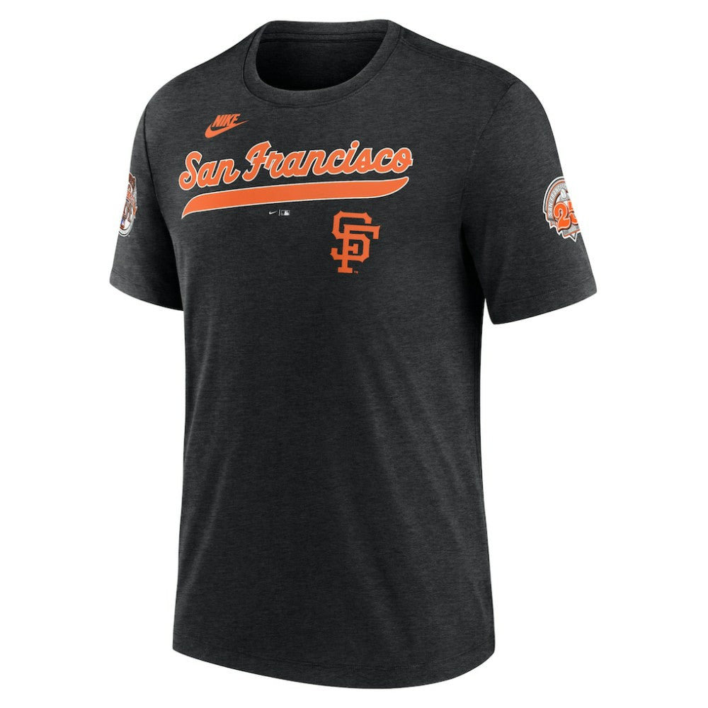 MLB San Francisco Giants Nike Cooperstown Collection Eras Tri-Blend T-Shirt