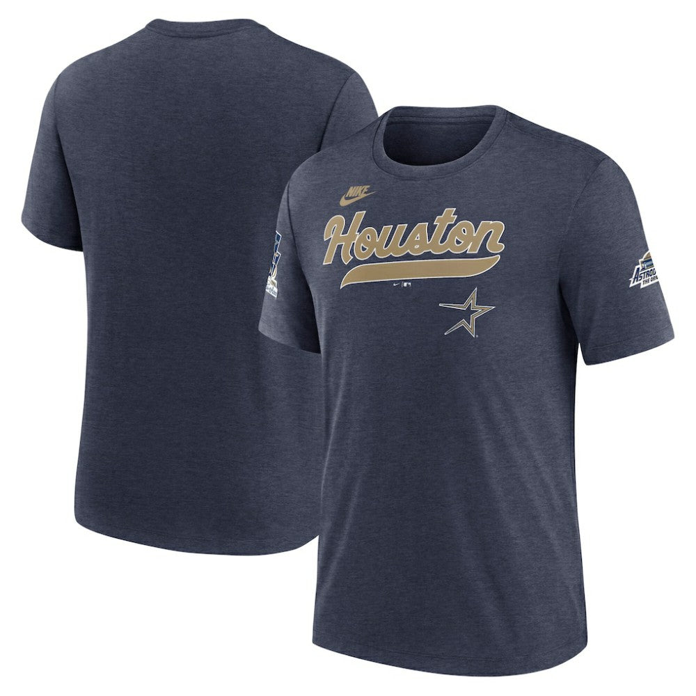 MLB Houston Astros Nike Cooperstown Collection Eras Tri-Blend T-Shirt
