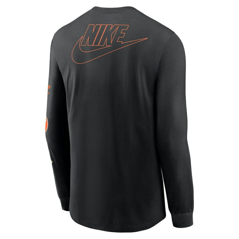 MLB Baltimore Orioles Nike Cooperstown Collection Knockout Long Sleeve T-Shirt