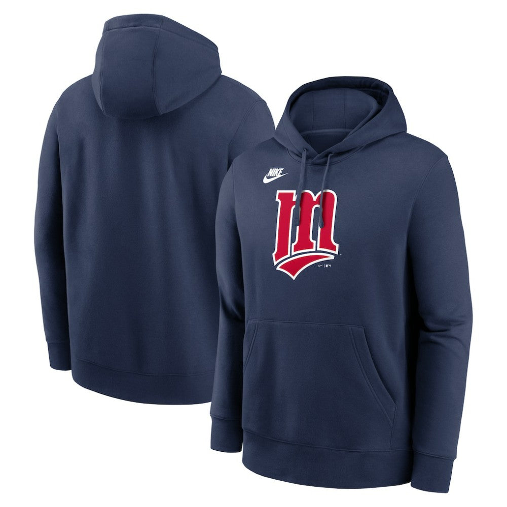 MLB Minnesota Twins Nike Cooperstown Collection Logo Club Hoodie
