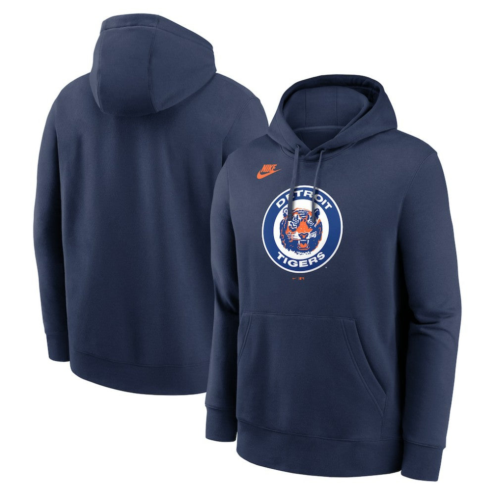 MLB Detroit Tigers Nike Cooperstown Collection Logo Club Hoodie