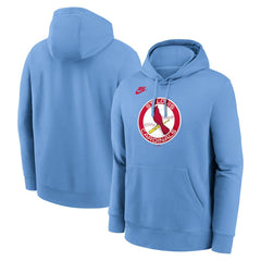MLB St. Louis Cardinals Nike Cooperstown Collection Logo Club Hoodie