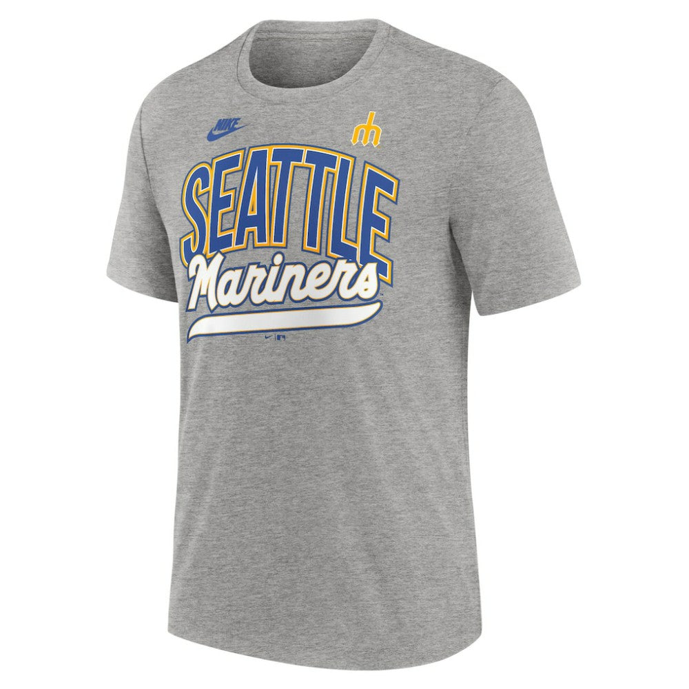 MLB Seattle Mariners Nike Cooperstown Collection Retro Tri-Blend T-Shirt