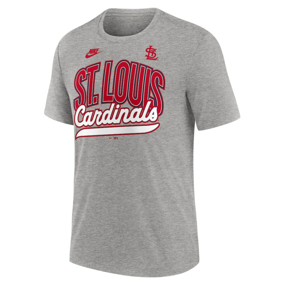 MLB St. Louis Cardinals Nike Cooperstown Collection Retro Tri-Blend T-Shirt