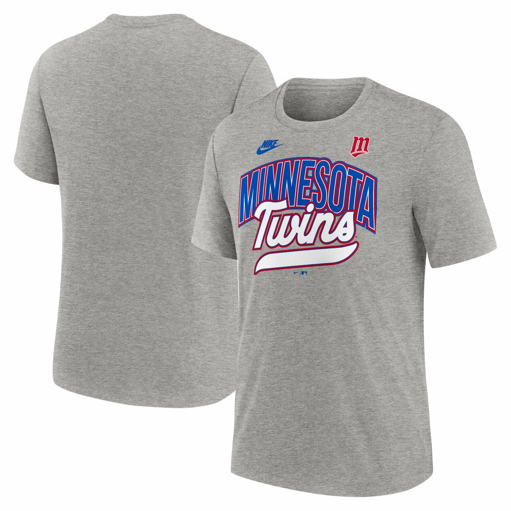 MLB Minnesota Twins Nike Cooperstown Collection Retro Tri-Blend T-Shirt