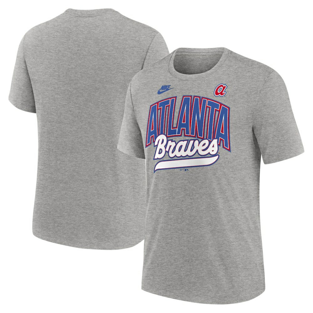 MLB Atlanta Braves Nike Cooperstown Collection Retro Tri-Blend T-Shirt