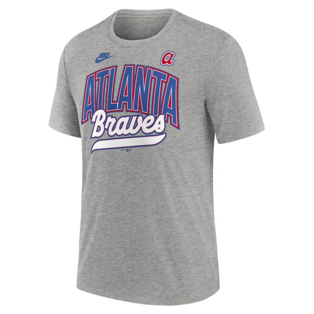 MLB Atlanta Braves Nike Cooperstown Collection Retro Tri-Blend T-Shirt
