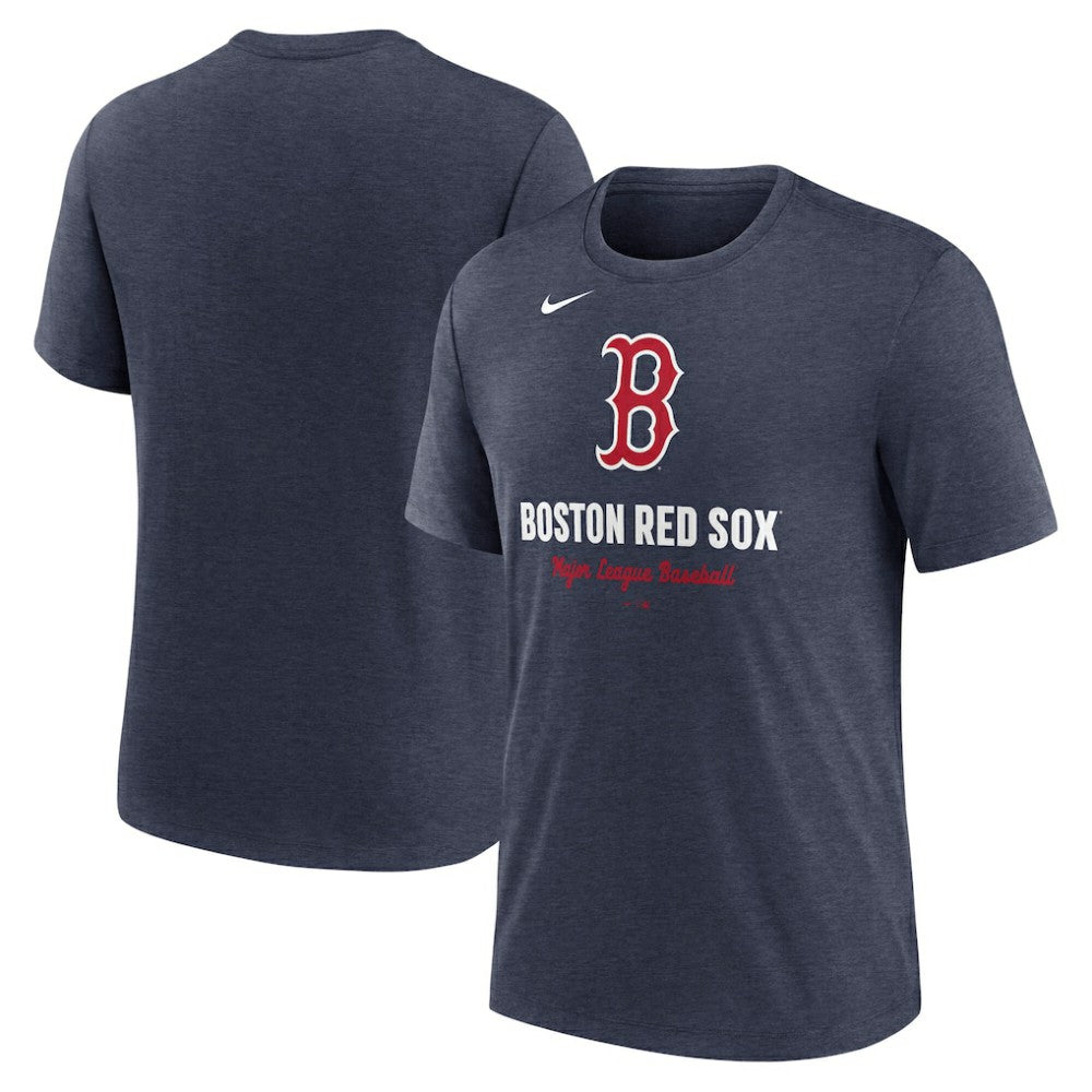 MLB Boston Red Sox Nike Logo Tri-Blend T-Shirt